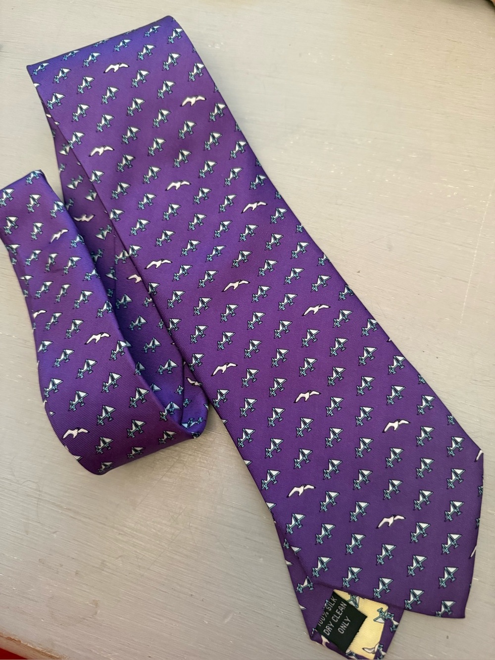 Charleston Krewe Ravenel/Cooper River Bridge silk tie.